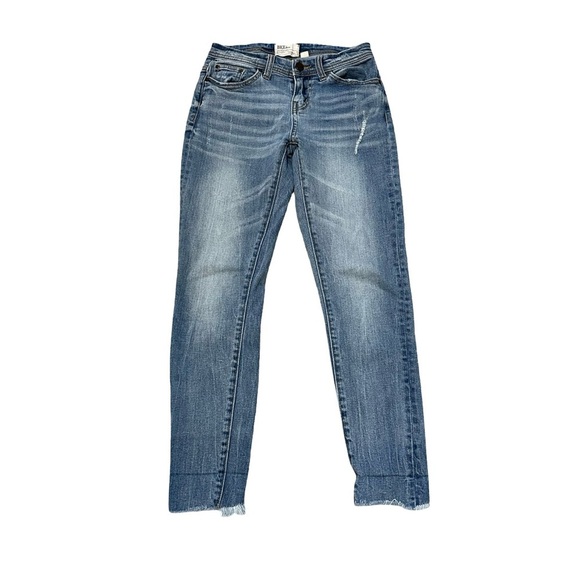 BKE Blue Straight Leg Jeans Classic Style - Picture 2 of 5